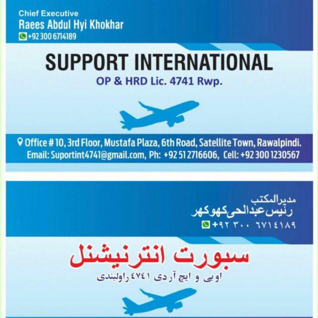 Support International 18